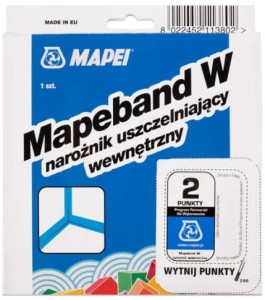 Mapeband W Taśma uszczelniająca Narożnik WEWNĘTRZNY 90"
